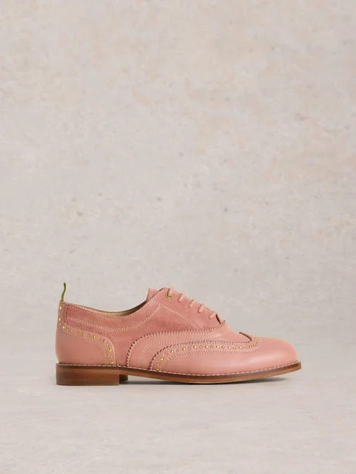 Schnürschuh Thistle mit Ziernieten - Mid Pink - 40 Bild 1