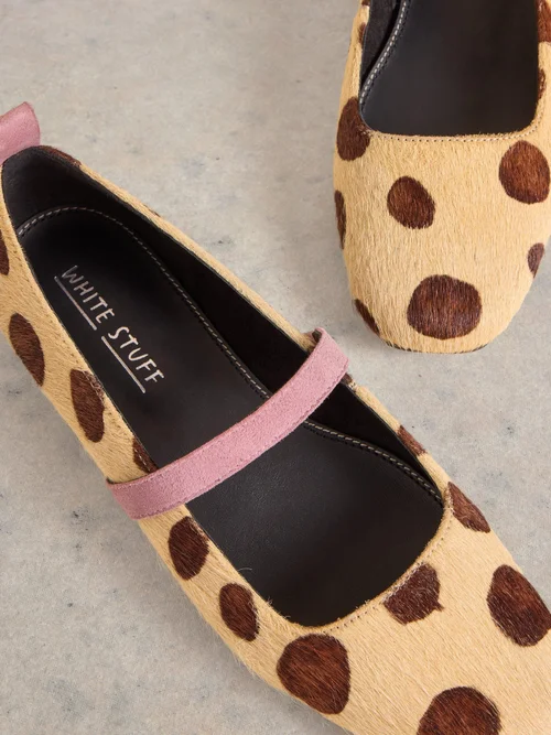 Ballerinas Minnie mit Riemen - Nat Pr - 38 Bild 4