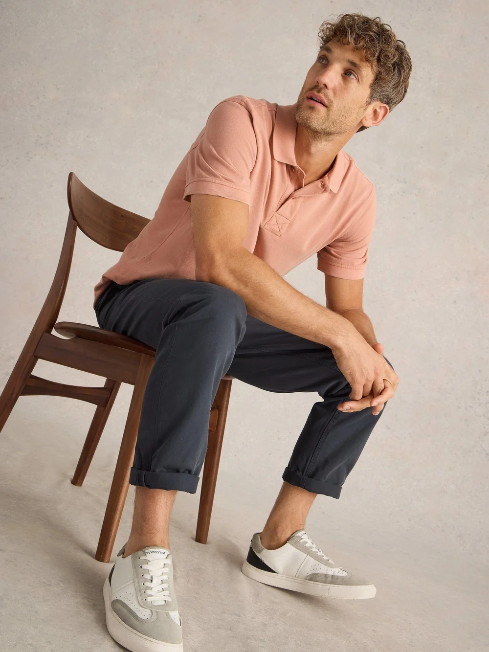 Utility Polohemd - Mid Pink - XXL Bild 1