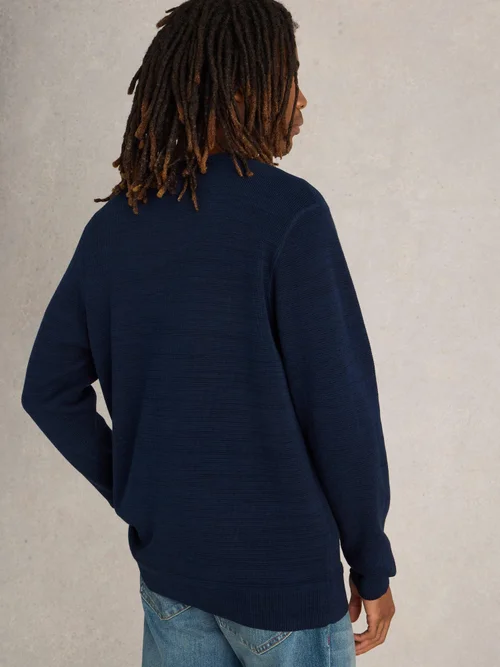 Pullover Attadale mit Rundhalsausschnitt - Dark Navy - XXXL Bild 4