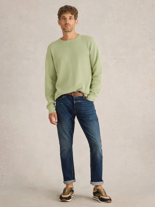 Pullover Attadale mit Rundhalsausschnitt - Lgt Green - XXL Bild 2