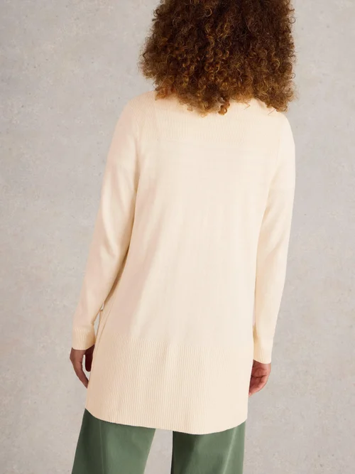 Lange Strickjacke Tanya - Lgt Nat - 44 Bild 4