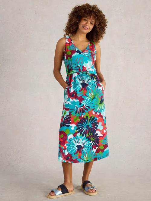Jerseykleid Heidi - Navy Multi - XXL Bild 2
