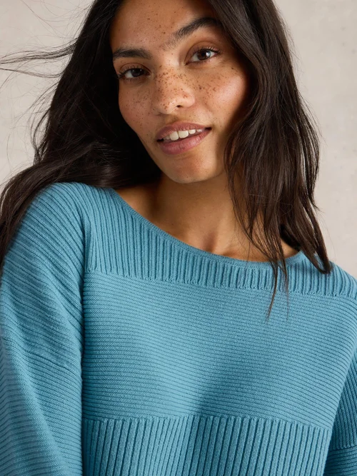 Pullover Jana - Mid Blue - 34 Bild 3
