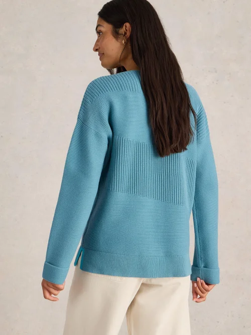 Pullover Jana - Mid Blue - 34 Bild 4