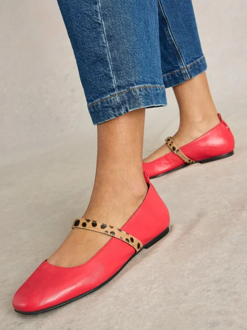 Ballerinas Minnie aus Leder - Brt Pink - 40 Bild 2