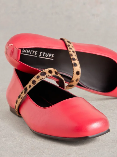 Ballerinas Minnie aus Leder - Brt Pink - 40 Bild 4