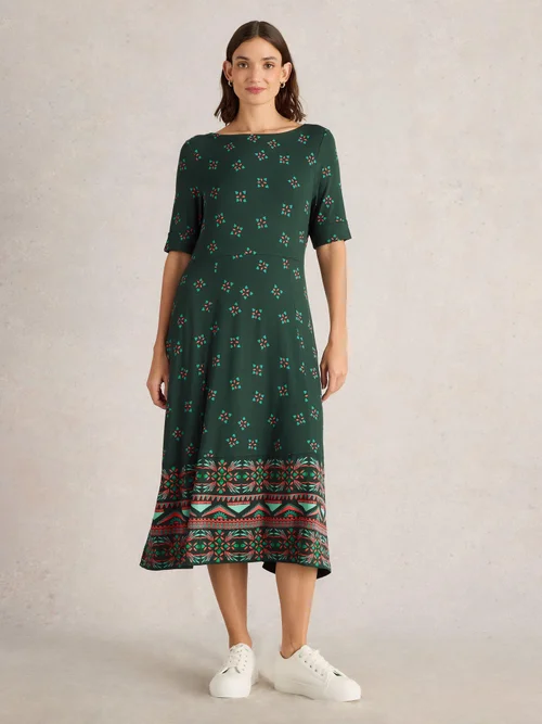 Jerseykleid Millie - Green Pr - 34/R Bild 2