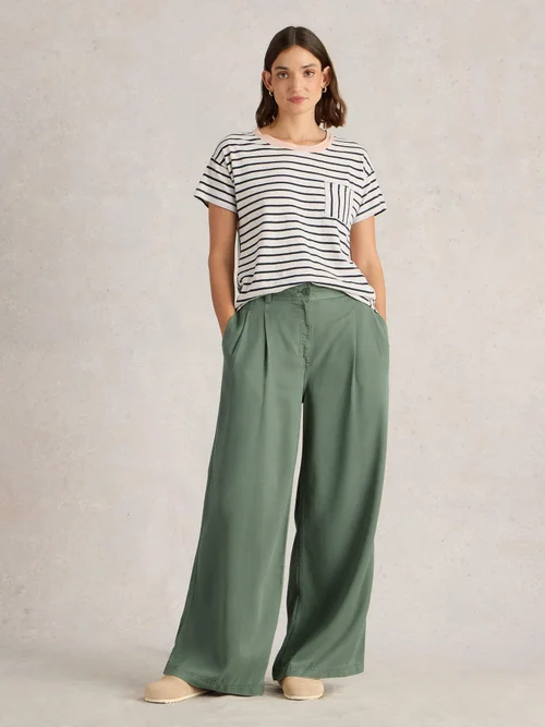 Hose Sasha mit weitem Bein - Dus Green - 52/R Bild 2