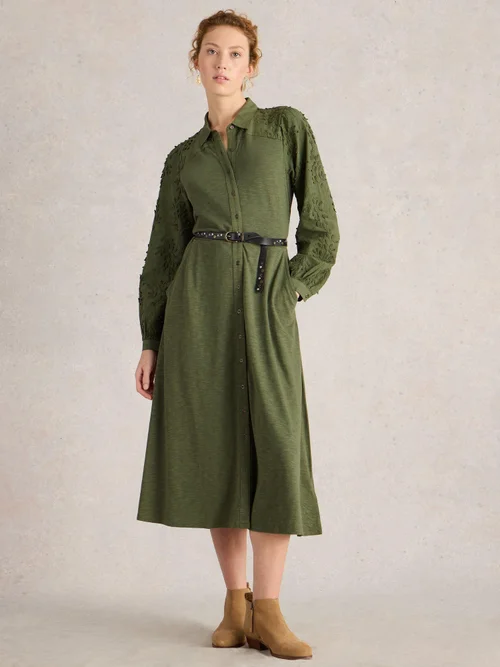 Besticktes Kleid Rua - Dus Green - 44/R Bild 2