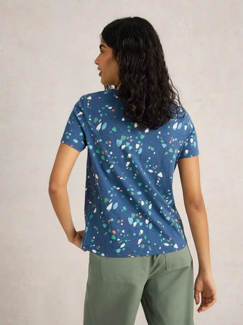 T-Shirt Nadia - Blue Pr - 52 Bild 4