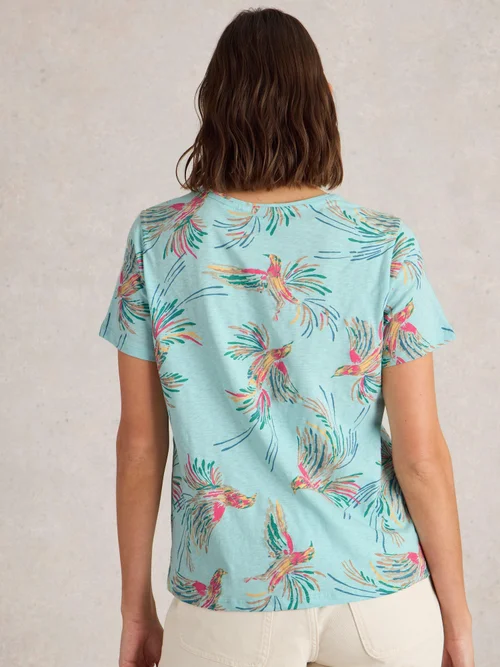 T-Shirt Abbie - Blue Pr - 52/R Bild 4