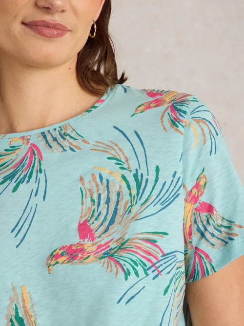 T-Shirt Abbie - Blue Pr - 52/R Bild 3