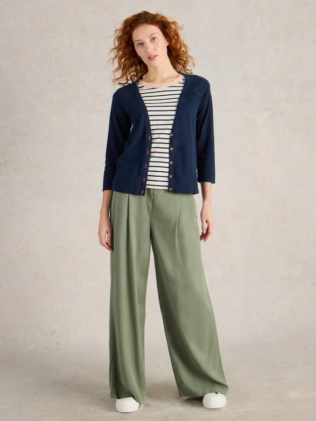 Strickjacke Naria aus Leinenmischung