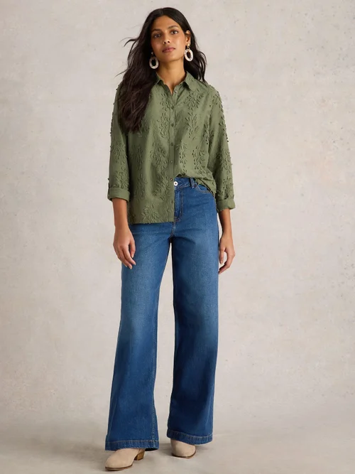 Bestickte Bluse Sophie - Dus Green - 48 Bild 2