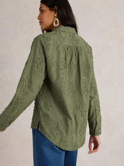 Bestickte Bluse Sophie - Dus Green - 48 Bild 4