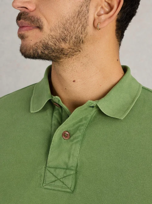 Utility Polohemd - Mid Green - S Bild 3