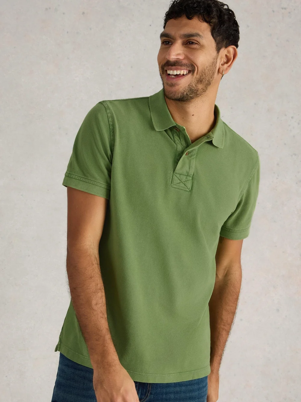 Utility Polohemd - Mid Green - S Bild 1
