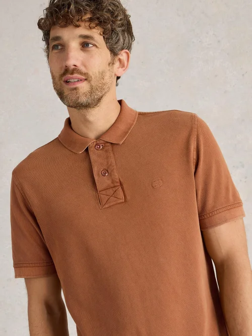 Utility Polohemd - Mid Tan - S Bild 3