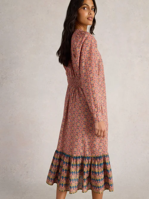 Besticktes Kleid Abigail - Pink Mlt - 36/R Bild 4