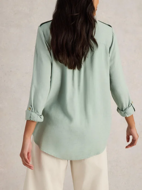 Utility-Bluse Misha - Lgt Green - 52 Bild 3
