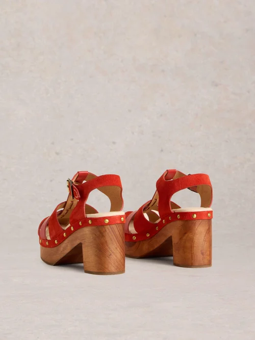 Riemenclogs Phoebe - Red Mlt - 41 Bild 4