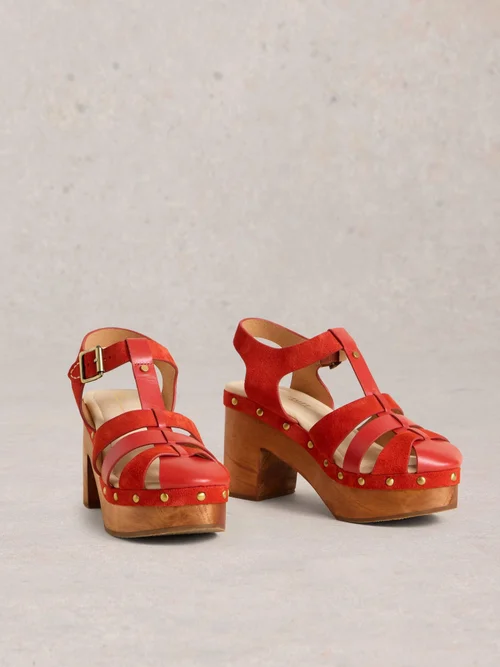 Riemenclogs Phoebe - Red Mlt - 36 Bild 2