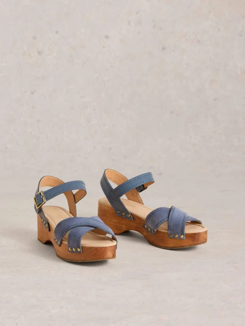 Niedrige Clogs Phoebe - Blue Mlt - 41 Bild 2