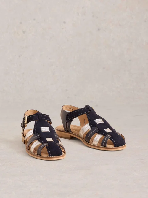 Riemensandalen Zara - Navy Multi - 41 Bild 2