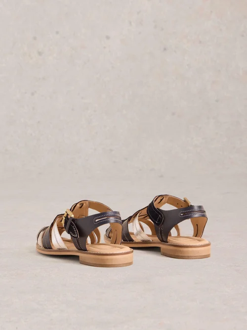 Riemensandalen Zara - Navy Multi - 41 Bild 4