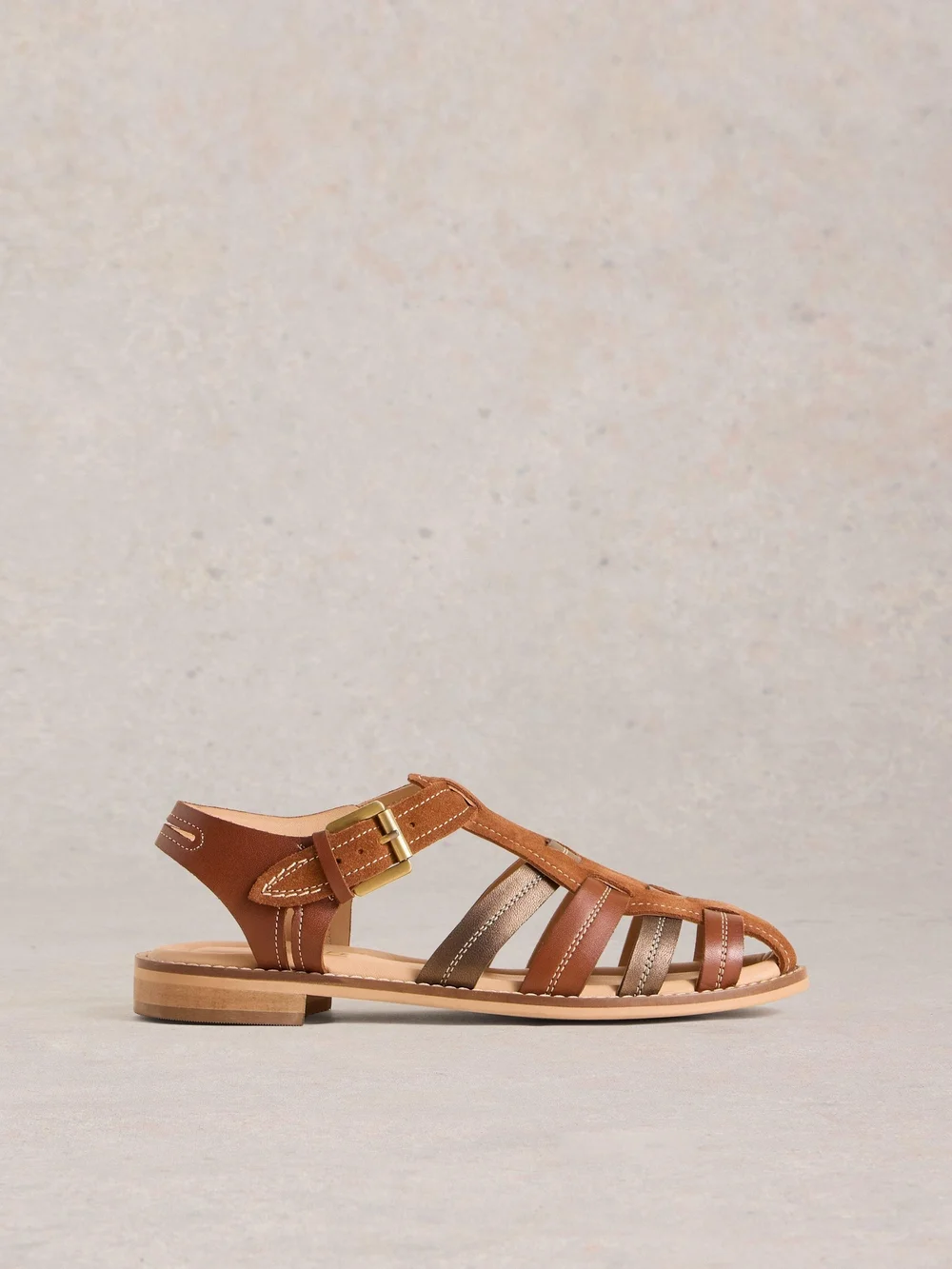 Riemensandalen Zara - Tan Multi - 41 Bild 1