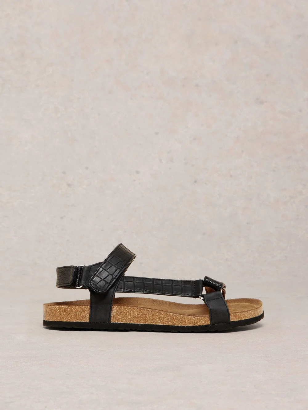 Trekking Sandalen mit Fußbett - Pure Blk - 38 Bild 1