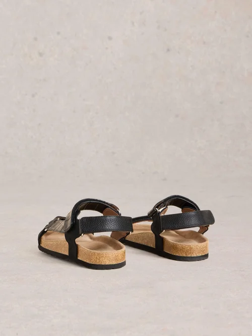 Trekking Sandalen mit Fußbett - Pure Blk - 38 Bild 4