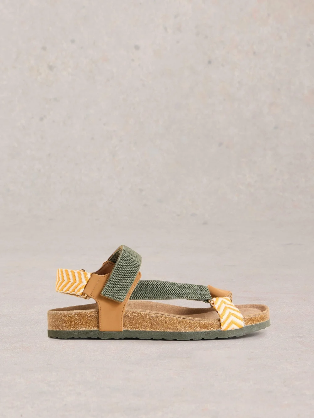 Trekking Sandalen mit Fußbett - Tan Multi - 41 Bild 1