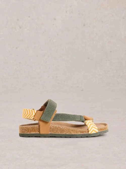 Trekking Sandalen mit Fußbett - Tan Multi - 41 Bild 1