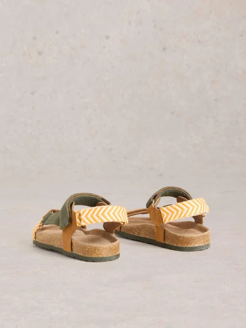 Trekking Sandalen mit Fußbett - Tan Multi - 41 Bild 4