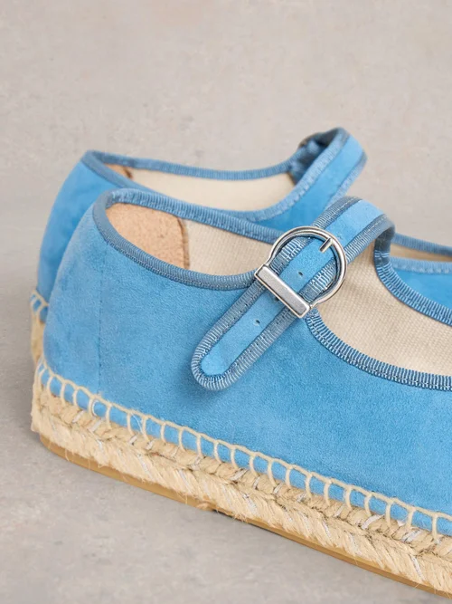 Espadrilles Mary Jane - Mid Blue - 41 Bild 3