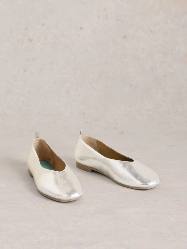 Lederballerinas Cheri