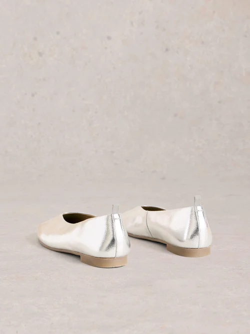 Lederballerinas Cheri - Slv Tn Met - 36 Bild 4