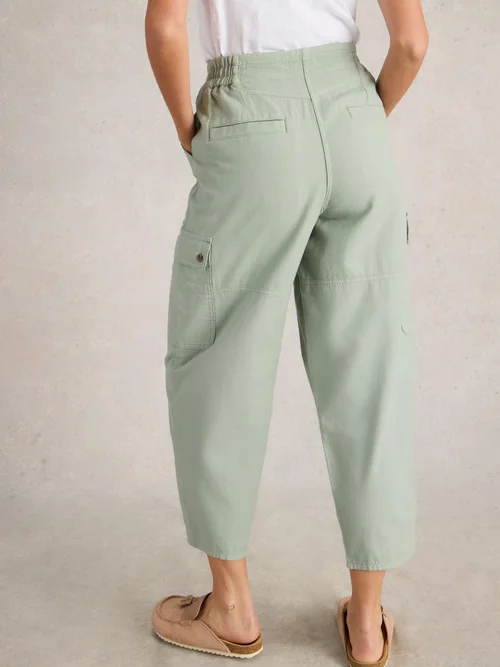 Weiche Cargohose Anabel - Lgt Green - 40/R Bild 4