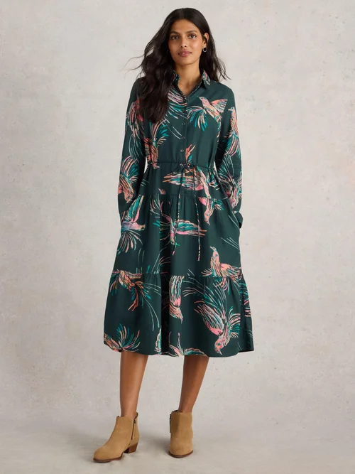 Blusenkleid Beatrice - Green Pr - 40/R Bild 2