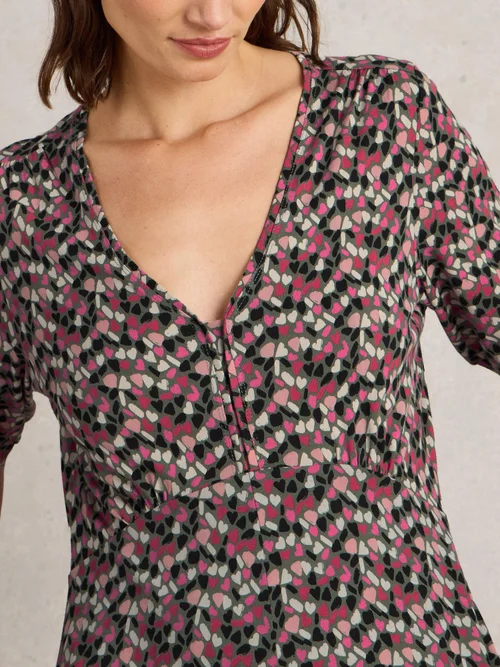 Jerseykleid Megan - Green Mlt - 52/R Bild 3