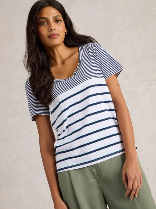 T-Shirt Nadia - Navy Multi - 44 Bild 3