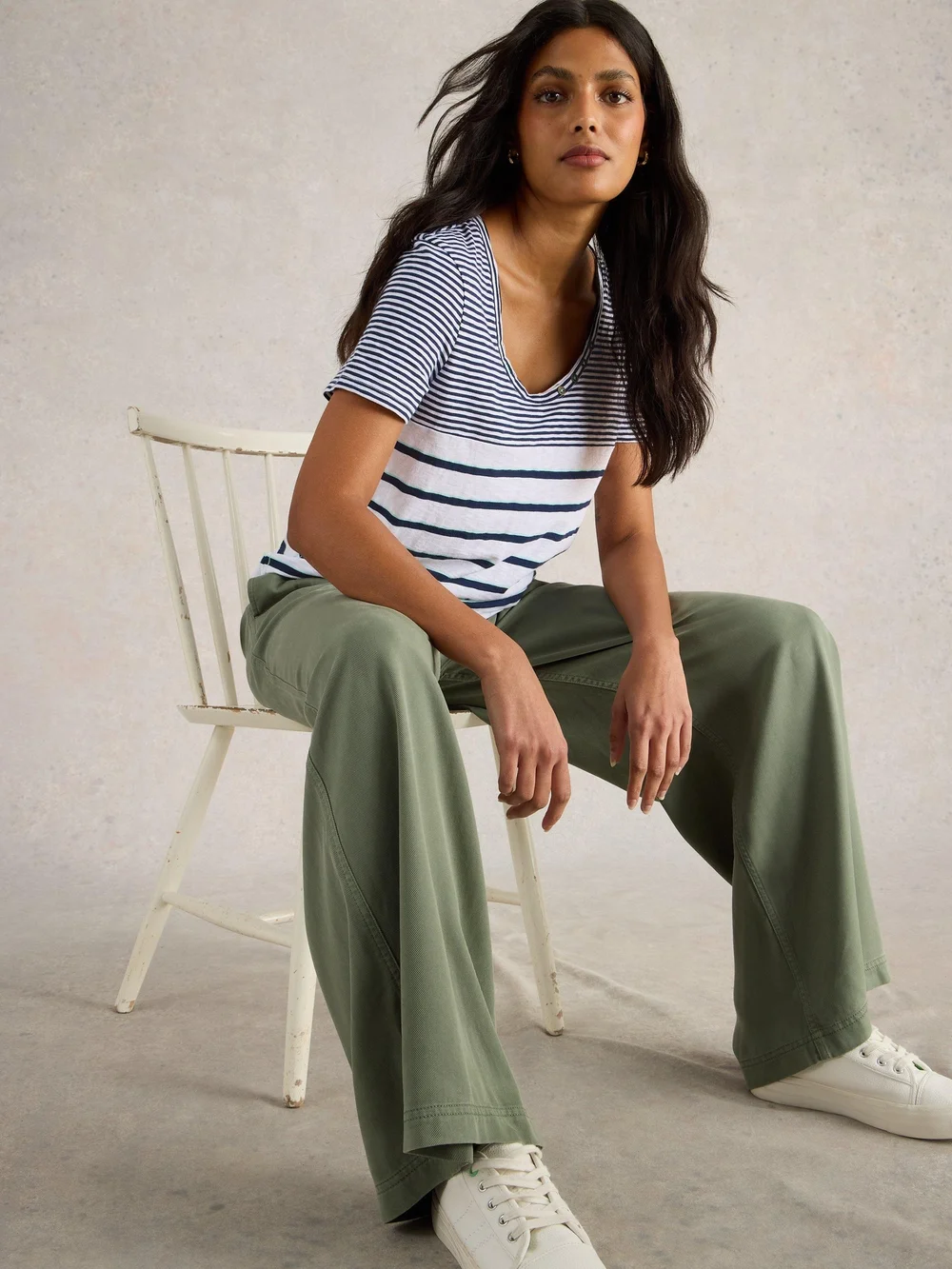 T-Shirt Nadia - Navy Multi - 44 Bild 1