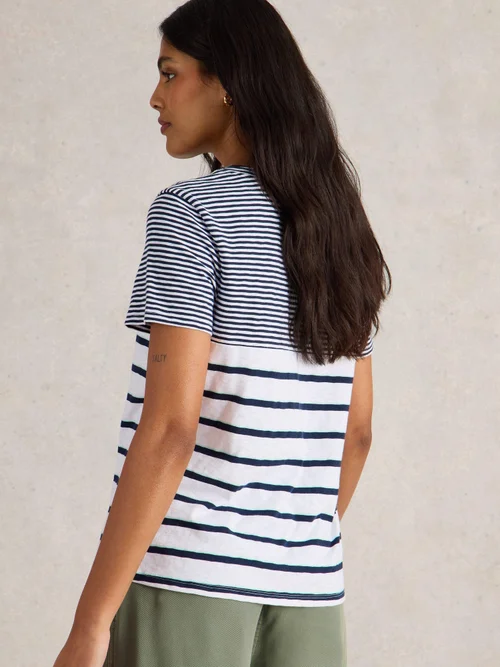T-Shirt Nadia - Navy Multi - 44 Bild 4