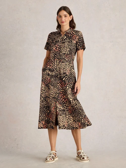 Blusenkleid Rua aus Jersey - Blk Pr - 44/R Bild 2