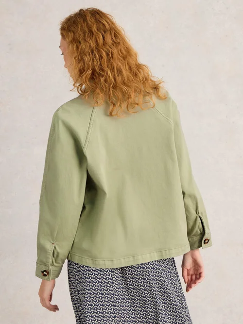 Jeansjacke Eden - Lgt Green - 52/R Bild 4