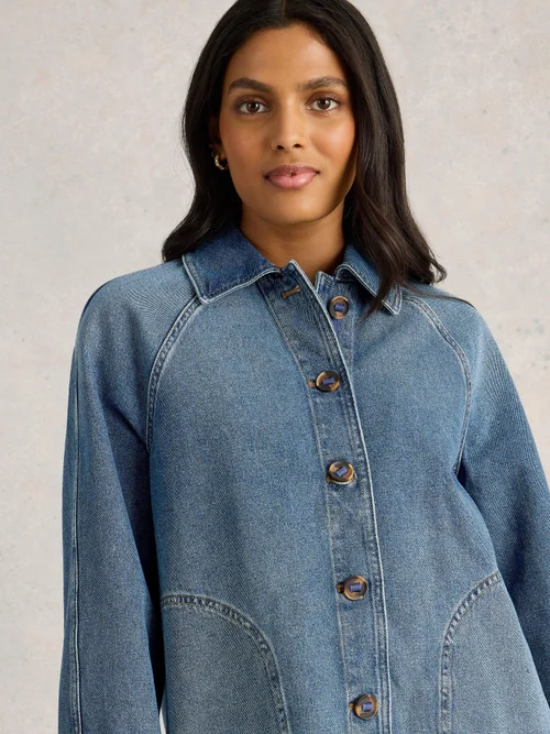 Jeansjacke Eden - Mid Denim - 44/R Bild 3