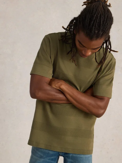 T-Shirt Stirling - Khaki Grn - XXXL Bild 3