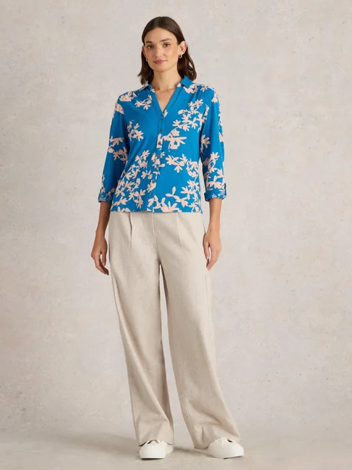 Jerseybluse Annie - Pink Pr - 52 Bild 2